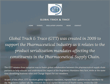 Tablet Screenshot of globaltrackandtrace.org